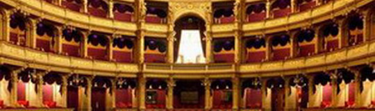 El interior de la pera Nacional de Hungra