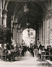 El Café Reitter, alrededor de 1900. Foto: Archivo del Museo Kiscelli